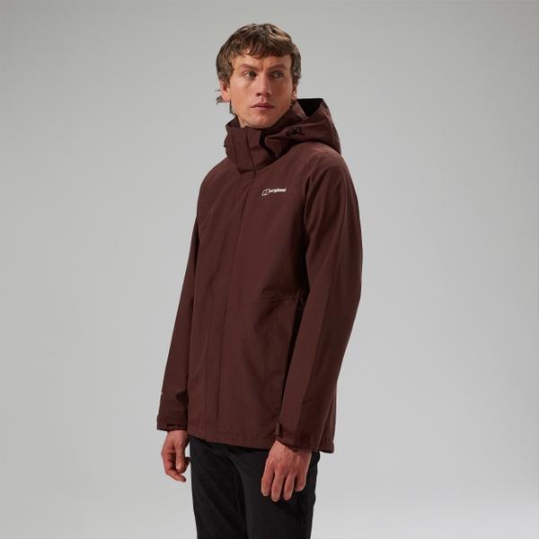 Berghaus Men's Hillwalker InterActive Gore-Tex Waterproof Jacket - Brown