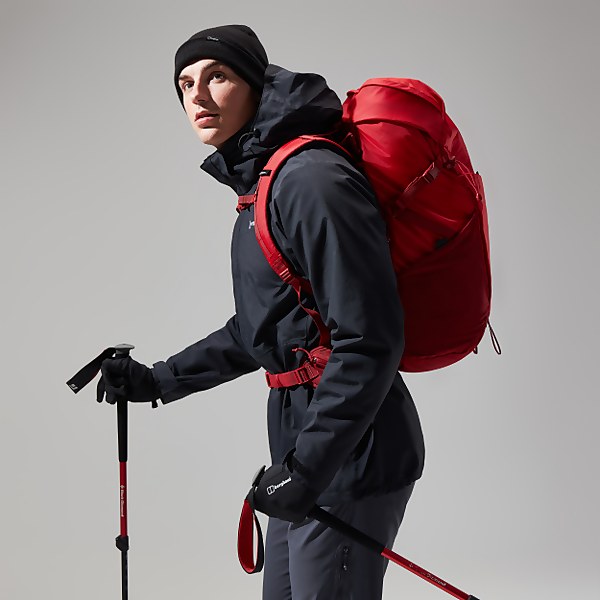 Berghaus Men's Hillwalker Interactive Waterproof Jacket - Black - XS