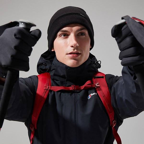 berghaus Men's Hillwalker Interactive Waterproof Jacket - Black - XS