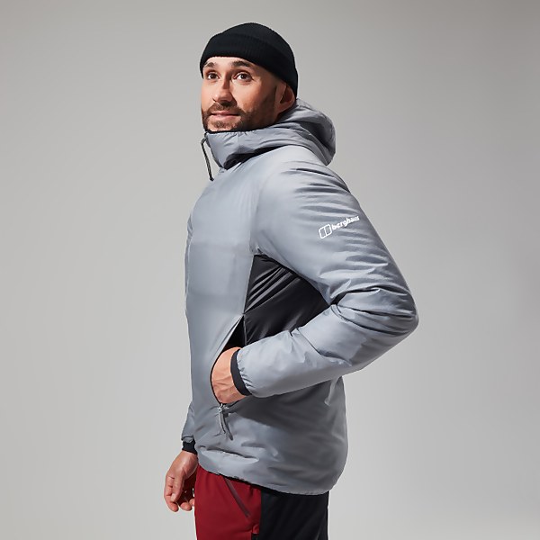 berghaus Men's MTN Arete LB Synthetic Hoody Grey - 2XL