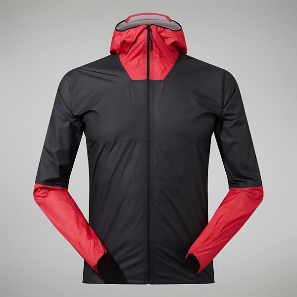 Berghaus Men's MTN Guide Hyper LT Jacket Black/Red - S