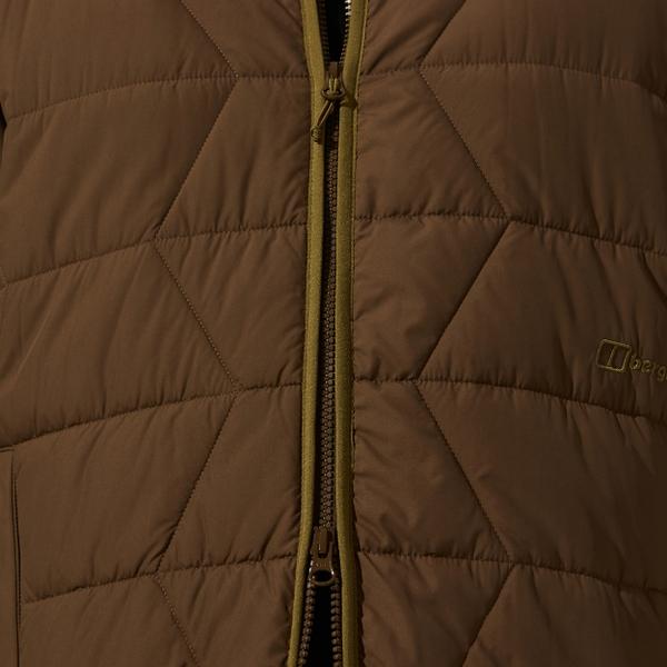 Berghaus Men's Netherdene Quilted Insulated Jacket - Brown - XS