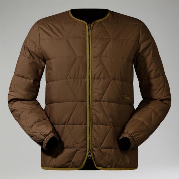 berghaus Men's Netherdene Quilted Insulated Jacket - Brown - XS