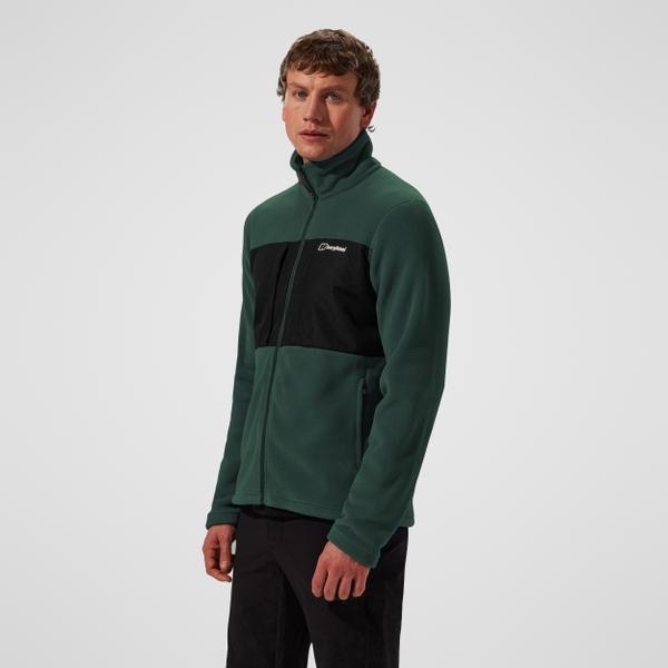 Berghaus Men's Prism Guide InterActive Polartec Fleece Jacket - Green/Black
