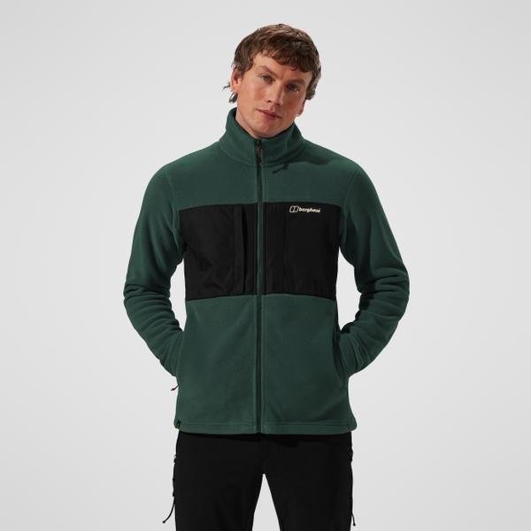 berghaus Men's Prism Guide InterActive Polartec Fleece Jacket - Green/Black