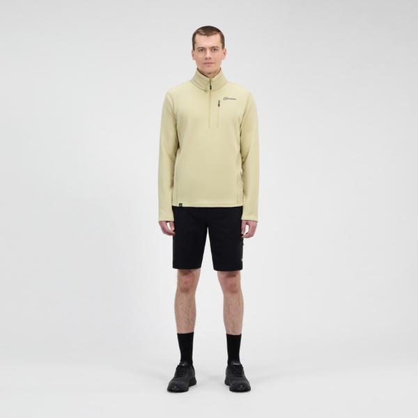 berghaus Men's Prism Micro Half Zip Polartec Fleece - Natural