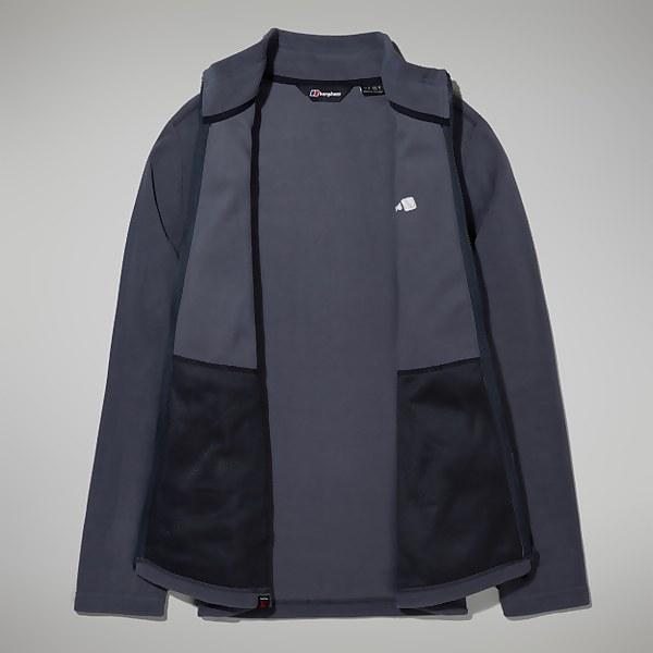 Berghaus Men's Prism Micro Polartec Jacket InterActive Dark Grey - XS