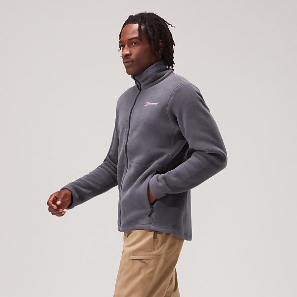 berghaus Men's Prism Polartec Interactive Fleece Jacket - Dark Grey - XS