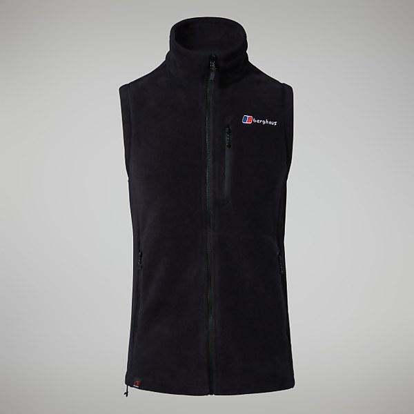 Berghaus Men's Prism Polartec Interactive Fleece Vest Black - XS