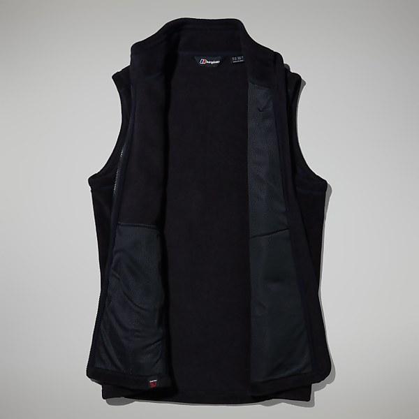 Berghaus Men's Prism Polartec Interactive Fleece Vest Black - XS