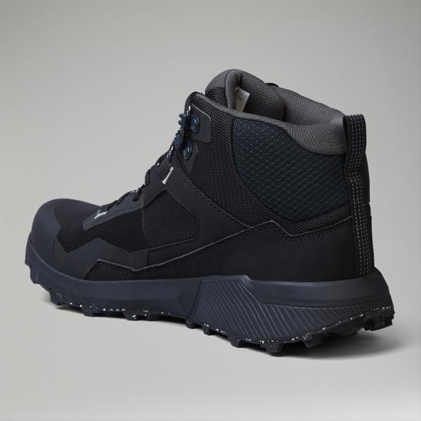 Berghaus Men's Revolute Active Mid Shoe Black/Grey - 8