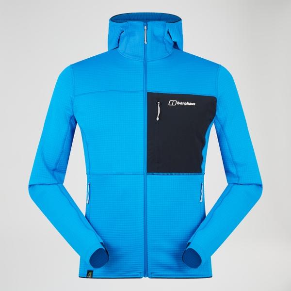 Berghaus Men's Ridge-Hiker Hooded Jacket - Blue/Black