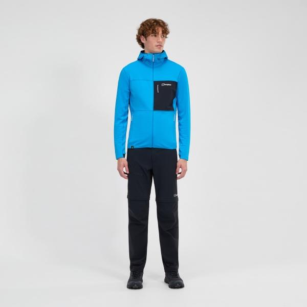 berghaus Men's Ridge-Hiker Hooded Jacket - Blue/Black