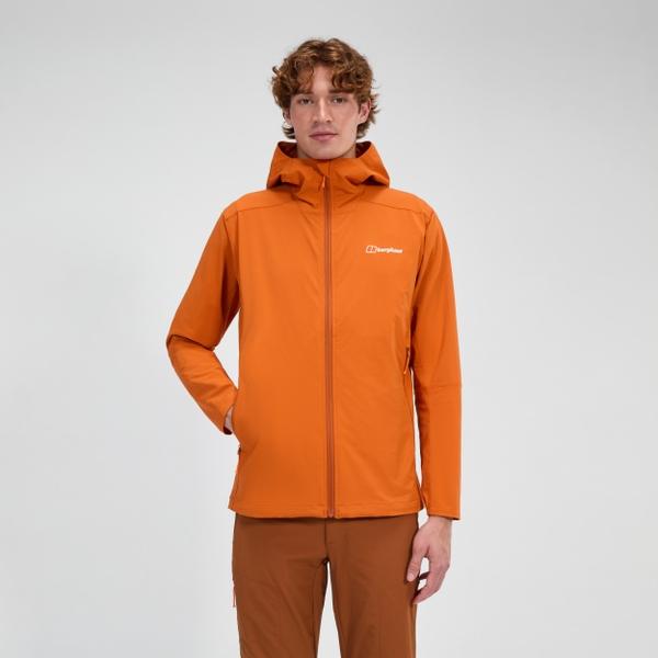 Berghaus Men's Ridge-Roamer Lite Softshell Jacket - Orange