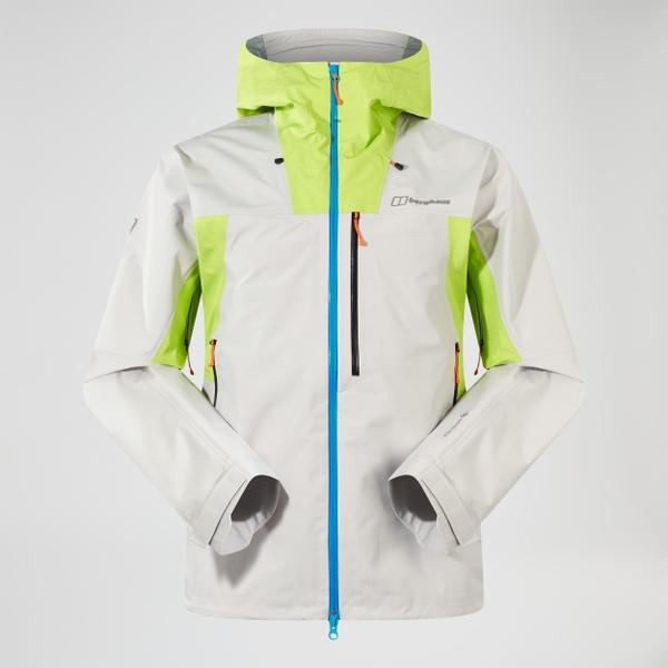 Berghaus Men's Ridge-Seeker Gore-Tex Waterproof Jacket - Grey/Yellow