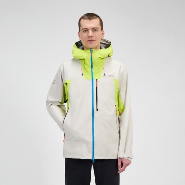 Berghaus Men's Ridge-Seeker Gore-Tex Waterproof Jacket - Grey/Yellow