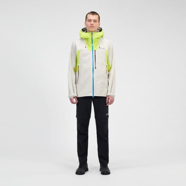 berghaus Men's Ridge-Seeker Gore-Tex Waterproof Jacket - Grey/Yellow