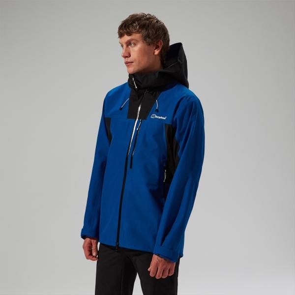 Berghaus Men's Ridge-Seeker Waterproof Jacket - Blue/Black - L