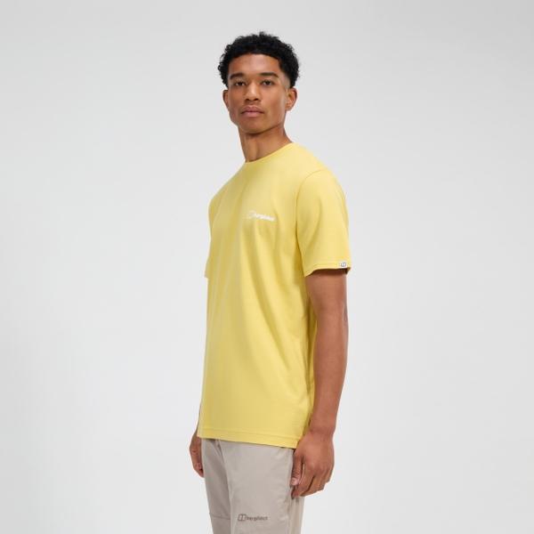 Berghaus Men's Rolling Peaks Short Sleeve Tee - Yellow