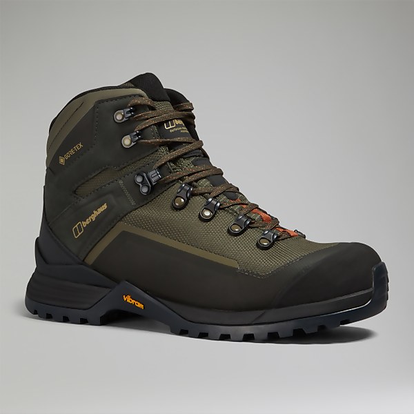 Berghaus Men's Storm Trek Gore-Tex Boot Brown/Dark Green - 7.5