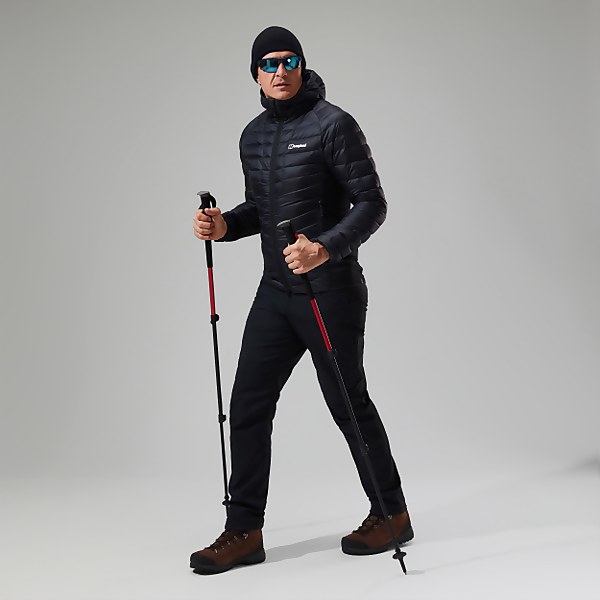 berghaus Men's Tephra 2.0 Hooded Insulated Jacket Black - 2XL