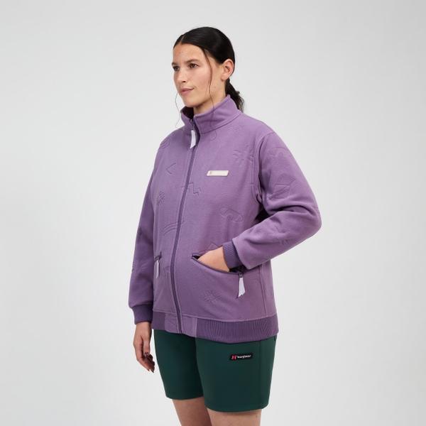 Berghaus Unisex Daily Nature Interactive Fleece - Purple