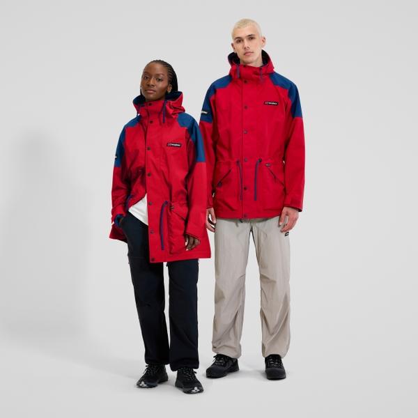 berghaus Unisex Meru Mountain Gore-Tex Jacket - Red/Blue