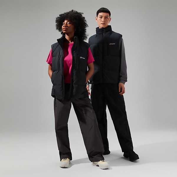 berghaus Unisex Sabber Down Insulated Gilet Black - XS