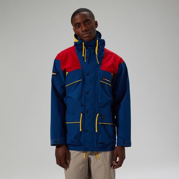 berghaus Unisex Trango Gore-Tex Waterproof Jacket - Blue/Red