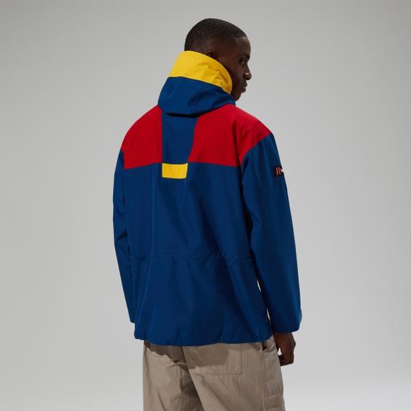 berghaus Unisex Trango Gore-Tex Waterproof Jacket - Blue/Red