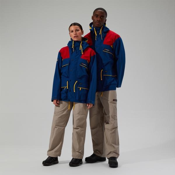 berghaus Unisex Trango Gore-Tex Waterproof Jacket - Blue/Red
