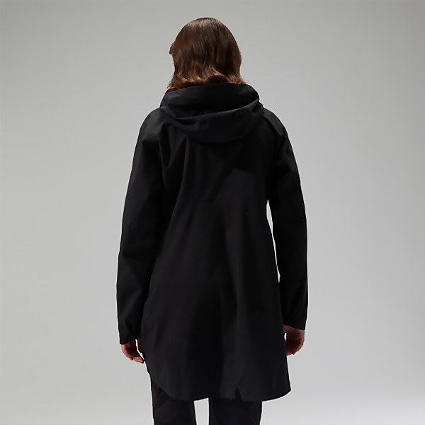 Berghaus Women's Annaside Maternity Waterproof 2in1 Jacket Black - 18