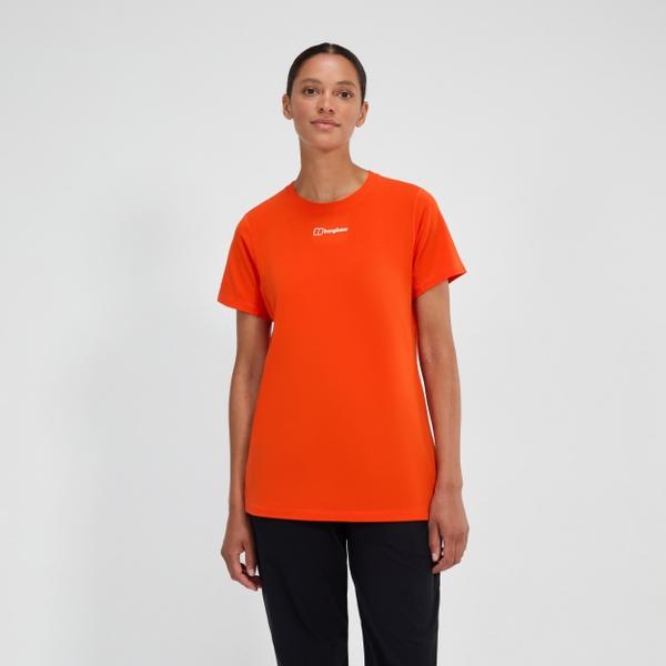 Berghaus Women's Berghaus Delta Short Sleeve Tech Tee - Orange