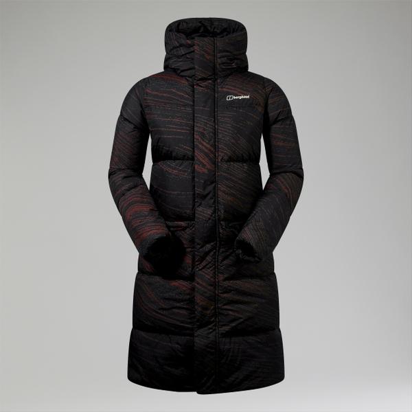 Berghaus Women's Combust Reflect Long Insulated Jacket - Brown