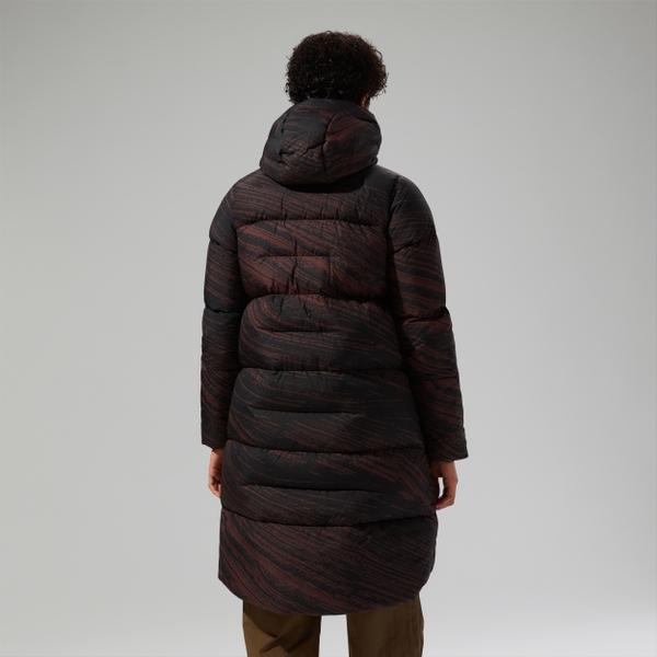 Berghaus Women's Combust Reflect Long Insulated Jacket - Brown