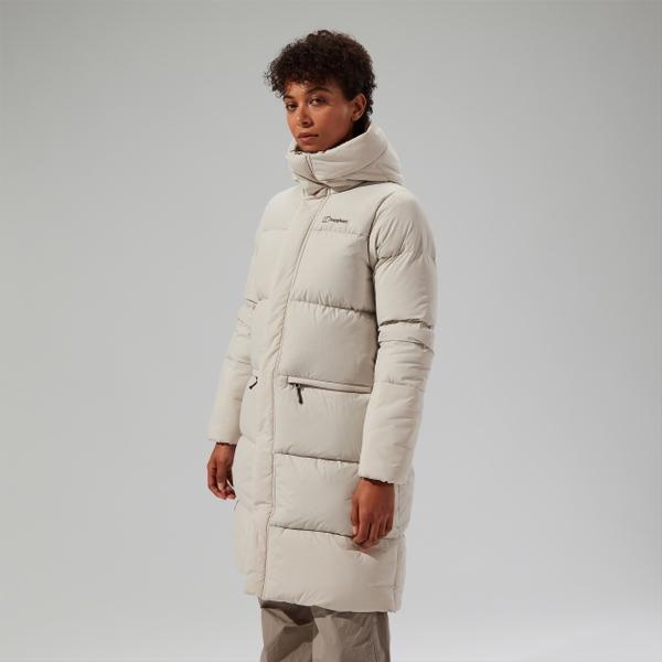 Berghaus Women's Combust Reflect Long Insulated Jacket - Grey