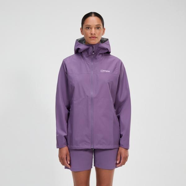 Berghaus Women's Deluge Pro 3.0 Waterproof Jacket - Purple