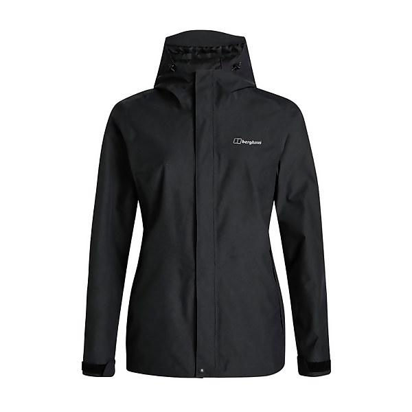 berghaus Women's Elara Waterproof Jacket - Black / Dark Grey