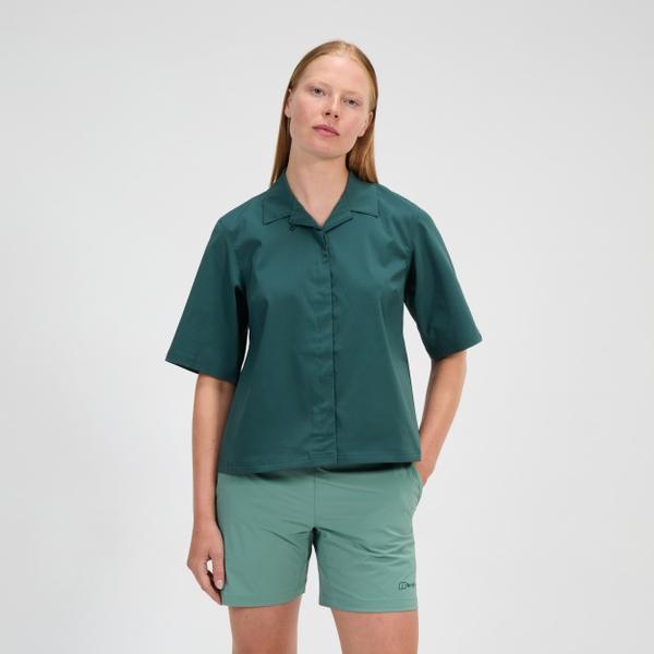 Berghaus Women's Explorer Short Sleeve Overshirt - Green