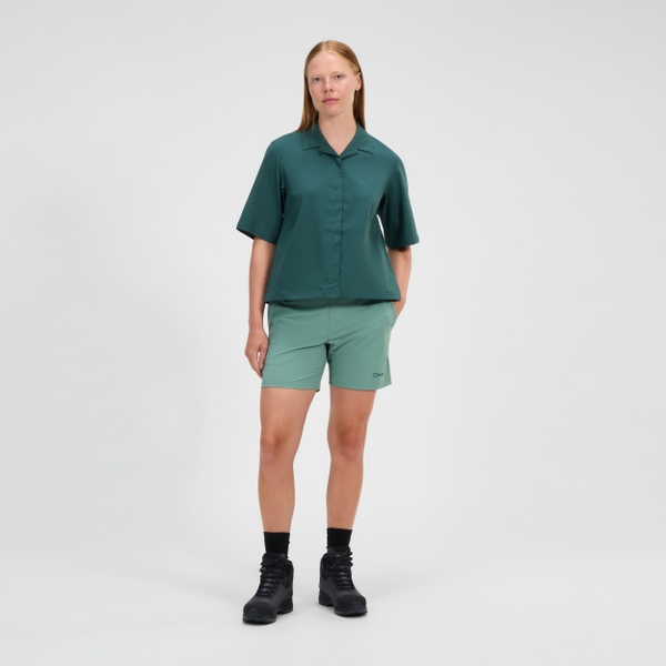 berghaus Women's Explorer Short Sleeve Overshirt - Green