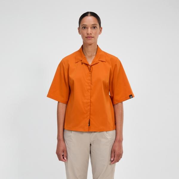Berghaus Women's Explorer Short Sleeve Overshirt - Orange