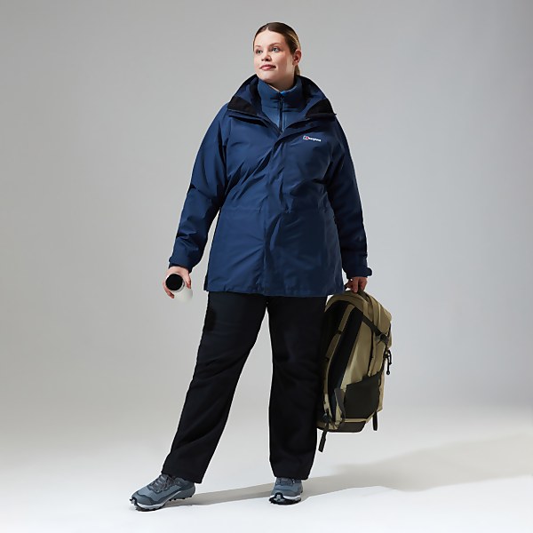 berghaus Women's Glissade Jacket InterActive Dark Blue - 8