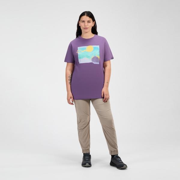 berghaus Women's Hill Hazed Short Sleeve Tee - Purple