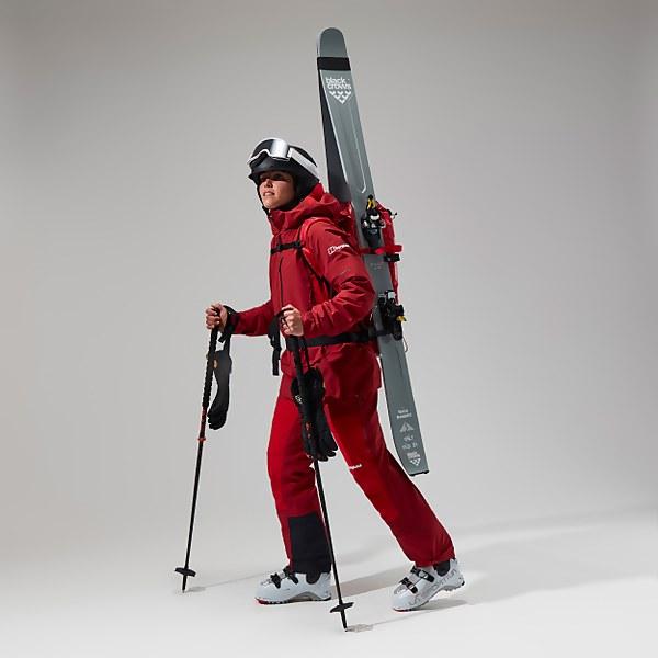 berghaus Women's MTN Arete Descend GTX Jacket Red - 10