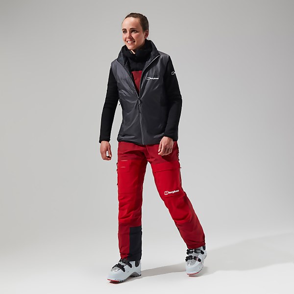 Berghaus Women's MTN Arete LB Synthetic Vest Grey/Black - 8