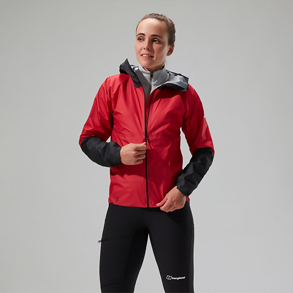 Berghaus Women's MTN Guide Hyper LT Jacket Red/Black - 10