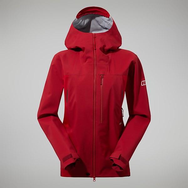 Berghaus Women's MTN Seeker GTX Jacket Dark Red/Red - 14