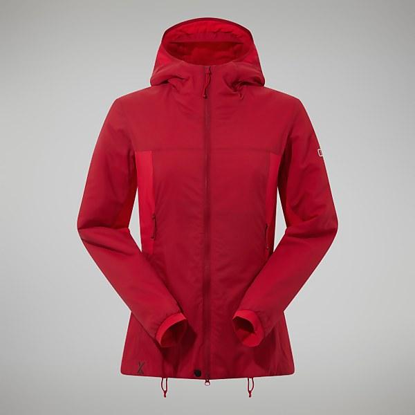 Berghaus Women's MTN Seeker MW Synthetic Hoody Dark Red/Red - 14