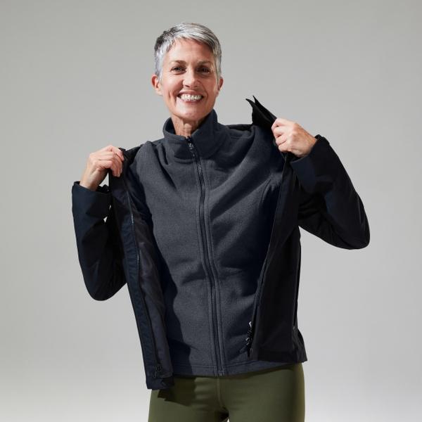 Berghaus Women's Nalleru Gemini 3in1 Jacket - Black - 10