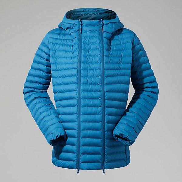 Berghaus Women's Nula Hooded Maternity 2in1 Jacket Turquoise - 16